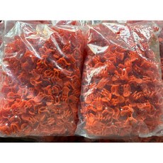 整袋（小）500支 瓜果夾 絲瓜夾 菜瓜夾 夾子 塑膠夾子 塑膠夾 園藝夾 苦瓜夾, 1個, 紅色