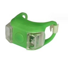 자전거 후미등 자전거 개구리 미등 LED 실리콘 방수 야간 사이클링 산악 액세서리 플래시, 04 Green, 1개