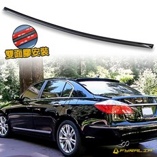 Fyralip High Kick 後上擾流板 現代 Genesis BH 四門 2009-2014 專用 素材/合車色烤漆, TZ 絲絨紅