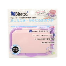 日本 必貼妥 Bitatto 自動彈蓋 濕紙巾蓋 0437, 紫色 / 0444, 1個