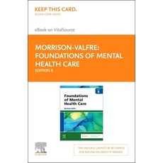 (영문도서) Foundations of Mental Health Care - Elsevier eBook on Vitalsource (Retail Access Card) Hardcover, Mosby, English, 9780323811453