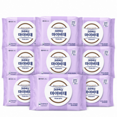 크리넥스 마이비데 NEW 센서티브케어 캡 40매x9팩, 40매, 9박스