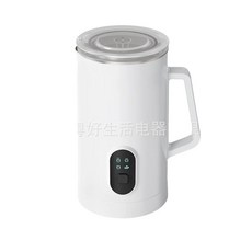 우유거품기 전동거품기 라떼거품기 홈카페 카페용 우유거품기계 라떼 거품기 우유스팀기, 기본형-블랙