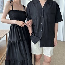 901M 남녀 커플 비치웨어 커플비치룩 커플여행룩 비치웨어커플룩