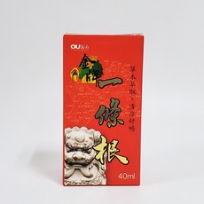 OUYeh金牌老薑一條根舒緩精油40ml 草本萃取 清涼舒暢, 1個