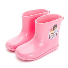 天才麵包理髮師 兒童雨鞋-粉紅 童雨鞋 BSKL31693