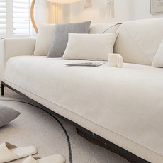 가려거든 모던심플 사계절 방수 미끄럼방지 쇼파커버, 베이지, 1개