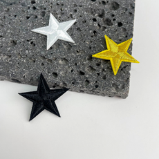 DIY 의류리폼재료 별 와펜 (색상선택)