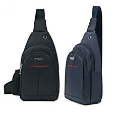 예멋 등산 슬링백 트레킹 산행 가벼운 보조가방 스포츠 크로스백 작은 소형 배낭 둘레길 미니백, 블랙, 6897