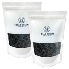 헬로우그린 볶은 쥐눈이콩 350g(팩) 저온로스팅 서목태 약콩, 2개