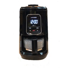 Junior 全能美式咖啡機 全自動研磨沖煮觸控操作, Black, JU1441