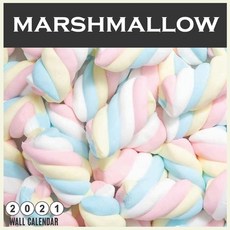 Marshmallow 2021 Wall calendar: 16 Month Calendar with beautiful pictures 2021 Paperback, Independently Published
