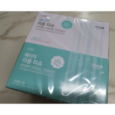 애터미 프리미엄 미용티슈 100% 천연펄프 부드러운 화장지, 4개입, 1세트