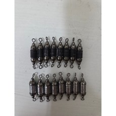 주한피싱 편납 도래추 편납 봉돌 친환경 봉돌 부력조절 봉돌, 4.5g, 7개