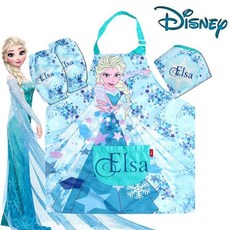 토시 엘사 유아동 어린이집 유치원 미술방수 앞치마세트