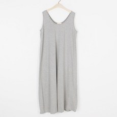 居家長版連身裙, 灰色的