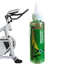 러닝머신 벨트 윤활 오일 - 가정용 체육관용 실리콘 기반 장비 노즐이 확장된 부드러운 적용 액체 조용하고 기계 성능 1.18x1.18x3.14인치 지원