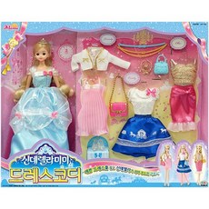 국내백화점 미미월드 장난감 3 신데렐라미미 드레스코디 선물