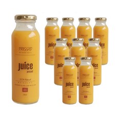 (100% 착즙) JUICE PRESSED 제주 한라봉 착즙주스 240ml, 10개