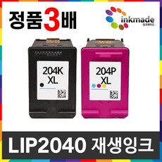 LG LIP2040 대용량 재생잉크 LIP2040VW LIP2040VF LIP2040S5P LIP2040S5K, (완제품)검정대용량재생잉크, 1개