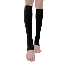 [바디셀트] 압박밴드 (오픈토) 국내산 의료용 압박스타킹 종아리 혈액순환 다리붓기 개선 의료기기, 1개, 종아리/무릎형