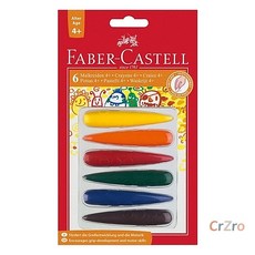 파버카스텔 핑거 크레용 6색 미술놀이 4세이상 손가락 물감 색칠 장난감 6개입