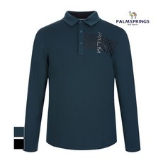 팜스프링스 남성 로고프린트 카라티셔츠_STSM243104 1091039