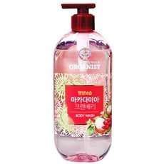 LG생활건강 오가니스트 마카다미아 크랜베리 바디워시, 1개, 500g