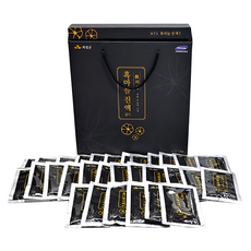 진의성 흑마늘진액 골드 60ml 30포 1박스 고농축 의성 흑마늘 진액 엑기스 명절선물, 1