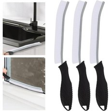 SXhyf 하드 강모 틈새 청소 브러시 다기능 욕실 그라우트 가정용 도구 주방 창문 차량3 흰색, 1개