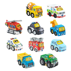 Vtech 兒童玩具車系列，多款工程車造型，安全耐用，激發想像力，兒童玩具首選, 工程傾卸車, 1個