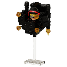 로앤제이 스키비디 토일렛 미니 블록 호환 블럭 업그레이드 DJ토일렛맨, R3204-07 업그레이드 DJ토일렛, 1개