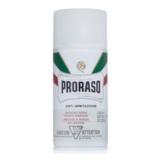 PRORASO 抗發炎, 1個, 白色-綠茶 (300ml) 刮鬍泡
