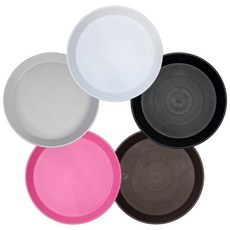 다용도트레이 화분받침대 트레이 시니어 어르신 미술 놀이, 그레이, 1개