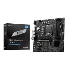 MSI PRO B760M-P DDR4, 블랙 1개