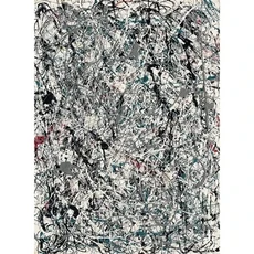 추상 잭슨 폴락 유명한 작품 포스터 및 인쇄 낙서 캔버스 회화 벽 예술 그림 거실 홈 장식, 05 20x30cm no frame, 01 16