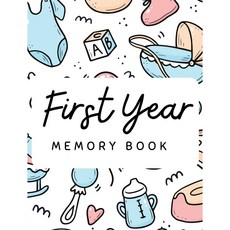 Baby's 1st Year Memory Book (精裝) / Pick Me Read Me Press 寶寶第一年成長紀錄手冊, 詳見詳細資訊