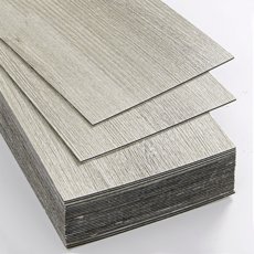믿음직함 접착식 직사각 장판 우드 데코타일 20장, 20개, PVC 미스티 그레이지