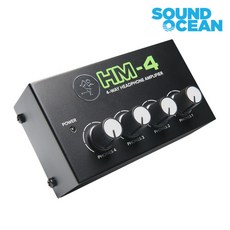 맥키 HM-4 MACKIE 4채널 헤드폰 앰프 분배기