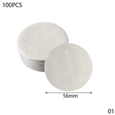100PCS 라운드 커피 필터 종이 56mm 60mm 68mm 에스프레소 커피 메이커 도저 커피 필터 도구 Moka Pot 종이, 기타, 03 S 56mm