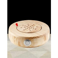 좌훈 의자 가정용 좌훈기 편백나무 좌욕기 온열 훈증기, 나무 쿠션+연기 차단 매트+경혈, 1개, 기본 색상