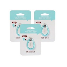 마더케이 영유아 손톱깎이, 민트, 3개