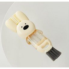 天使花園 多功能水壺瓶蓋縫隙清潔刷, 兔兔刷(顏色隨機發), 1個