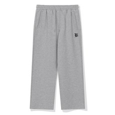 [국내 매장품] BEENTRILL B고딕 로고 스웻 팬츠(멜란지 그레이) 166246