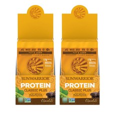 SUNWARRIOR 蛋白粉隨身包 巧克力味 17g, 2盒, 12 件