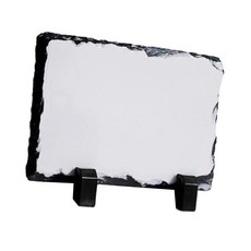 개인화 된 모든 사진 락 슬레이트 사진 선물 스탠드 그림 슬레이트 사진 슬레이트 기념일 집들이, SH06 스톤 페인팅