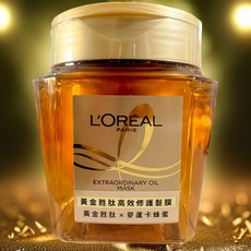 L'ORÉAL PARIS 巴黎萊雅 黃金胜肽高效修護髮膜, 1個, 250ml