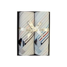 백화점 브랜드 닥스 DAKS 남녀 손수건 2매세트 선염 113번 677703