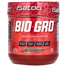 Isatori Bio-Gro 단백질 합성 강화제 초콜릿 아이스크림 (5.15oz) Isatori (아이사토리), 146 g, 146g, 1개
