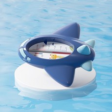 寶寶洗澡水溫計/洗澡水測量溫度計/防燙傷/水溫計, 飛機藍色, 飛機藍色